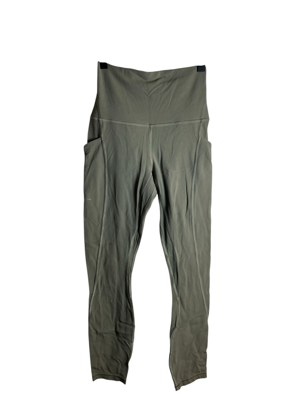 Lululemon Fast and Free Tight with Pockets High Waisted Sage Green Leggings